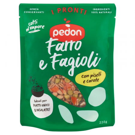 Orez & Polenta - Pedon I Pronti Farro e Faggioli 220g