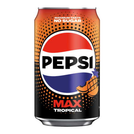 Băuturi - Pepsi Max Tropical UK 330ml