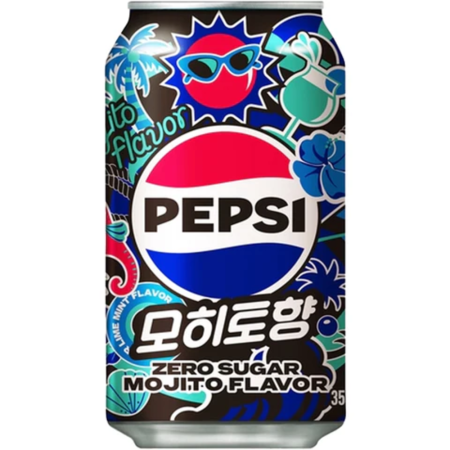 Sucuri - Pepsi Zero Sugar Mojito KOR 355ml