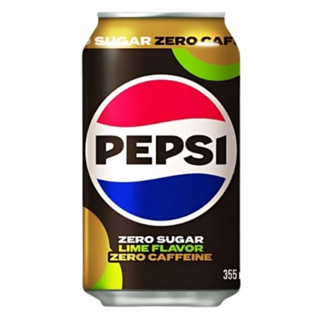 Sucuri - Pepsi Zero Sugar Zero Caffeine Lime KOR 355ml