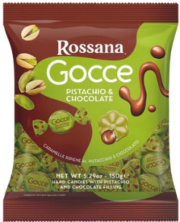 Produse Alimentare - Perugina Rossana Caramelle Pistacchio&Chocolate 150g