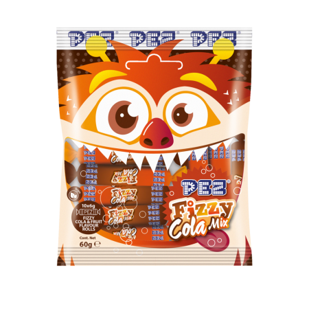 Produse Alimentare - PEZ Fizzy Cola Mix 60g