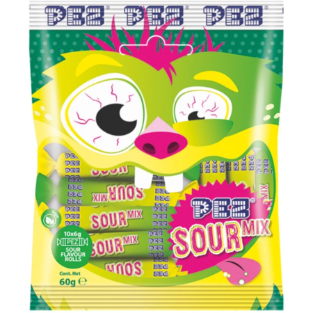 Produse Alimentare - PEZ Sour Mix 60g