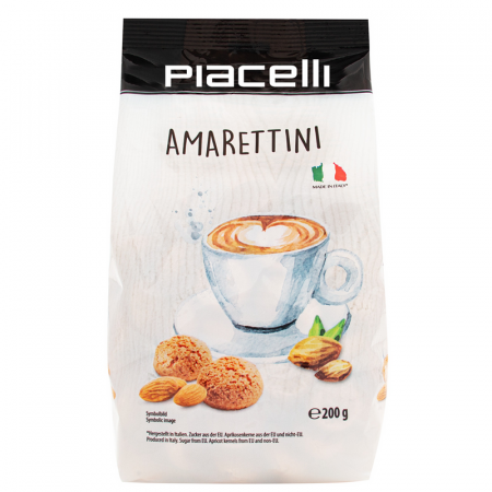 Biscuiți & Fursecuri - Piacelli Amarettini 200g