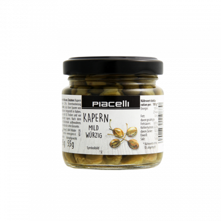 Produse Alimentare - Piacelli Capere Mediu Condimentate 95g