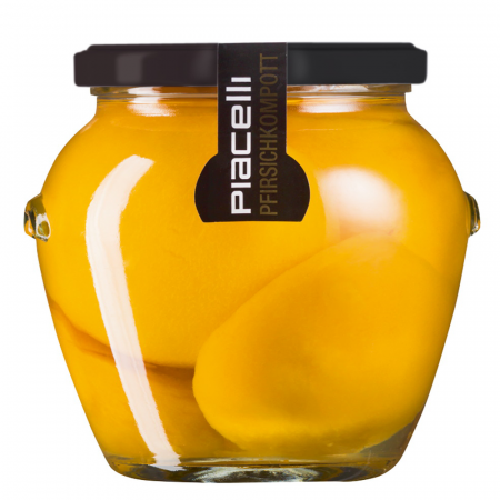 Dulceață, gem, compot - Piacelli Compot Piersici 560g
