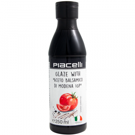 Ulei & Oțet - Piacelli Glazura cu Otet Balsamic de Modena IGP 250ml