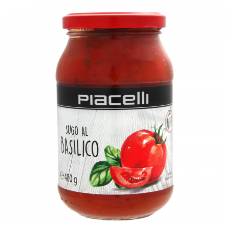 Sosuri - Piacelli Sugo al Basilico 400g sos paste
