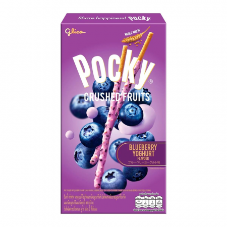 Snackuri & Chipsuri - Pocky Crushed Fruits Blueberry Yoghurt THA 38g