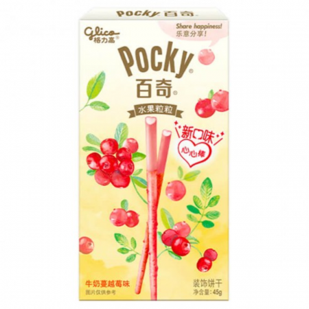 Snackuri & Chipsuri - Pocky Heart Milk & Cranberry CHN 45g