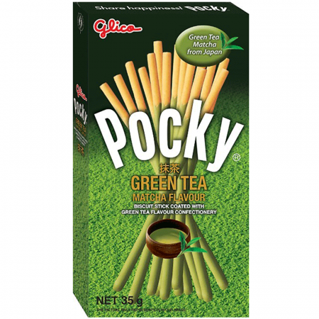 Biscuiți & Fursecuri - Pocky Matcha Green Tea THA 33g
