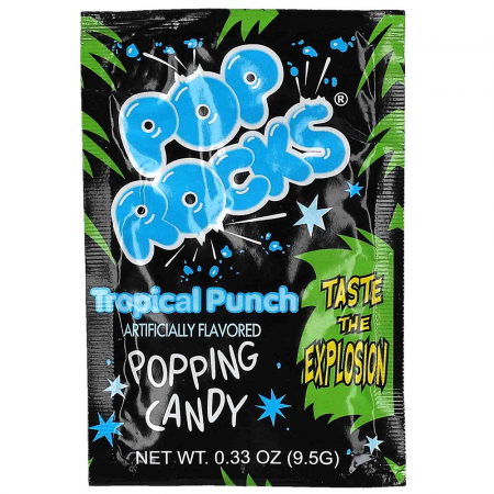 Jeleuri & Bomboane - Pop Rocks Tropical Punch USA 9.5g