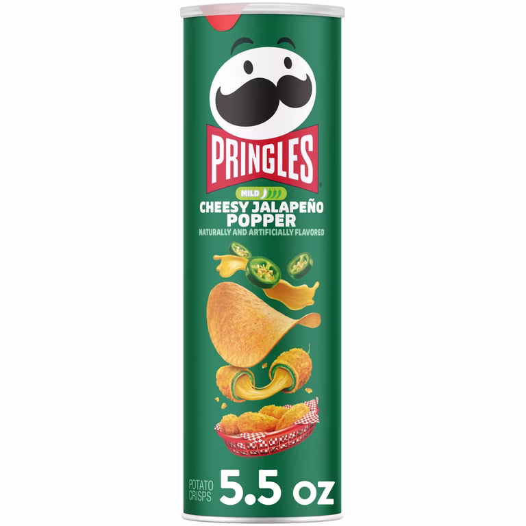 Snackuri & Chipsuri - Pringles Cheesy Jalapeno Popper USA 158g