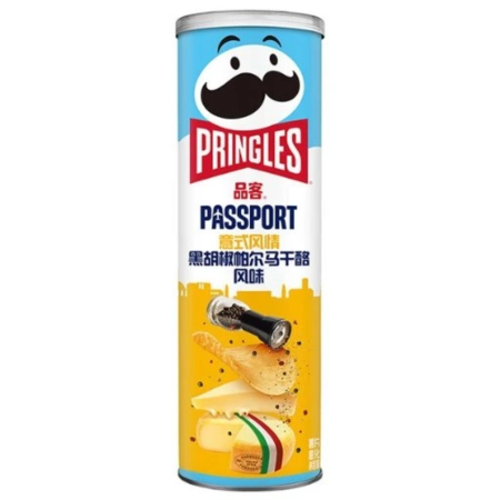 Produse Alimentare - Pringles Italian Style Black Pepper & Parmesan CHN 110g