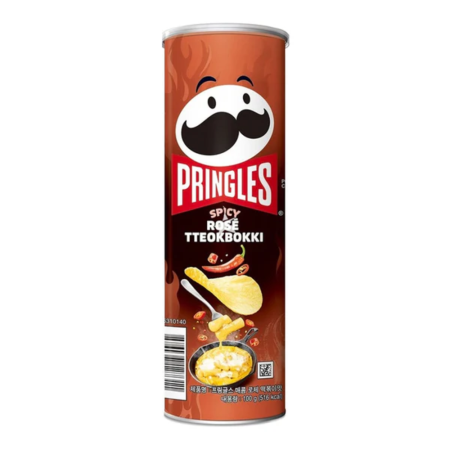 Produse Alimentare - Pringles Spicy Rose Tteobokki KOR 100g
