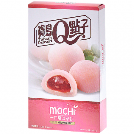 Mochi - Q Brand Mochi Strawberry TWN 104g