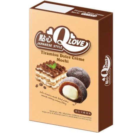Mochi - QLove Tiramisu Dolce Creme Deluxe Mochi TWN 180g