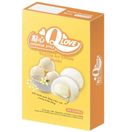 Halloween 2025 - QLove Vanilla Ice Cream Deluxe Mochi TWN 180g