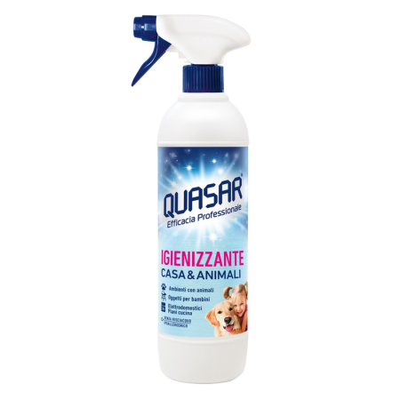 Produse de Curățenie - Quasar Solutie Dezinfectanta Casa & Animale 580ml