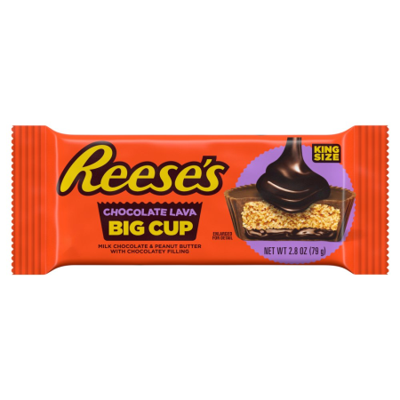 Produse Alimentare - Reese's Chocolate Lava Big Cups USA 79g