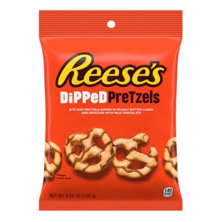 Produse Alimentare - Reese's Dipped Pretzels USA 120g