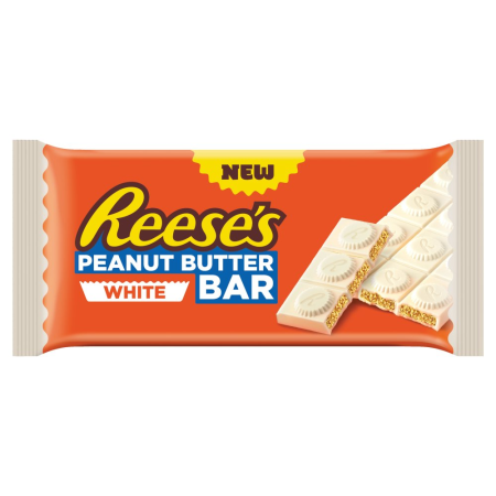 Produse Alimentare - Reese's Peanut Butter White Chocolate Bar 90g USA