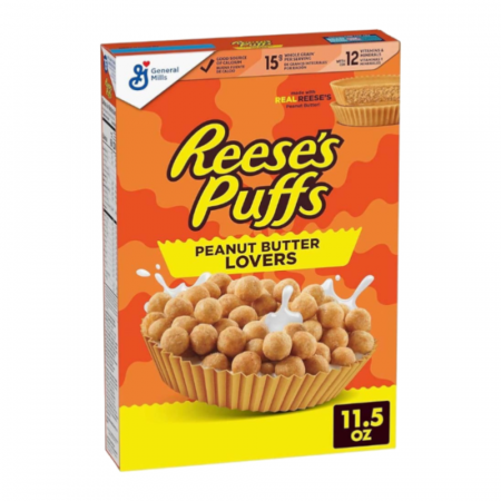 Produse Alimentare - Reese's Puffs Peanut Butter Lovers USA 326g