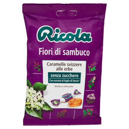 Jeleuri & Bomboane - Ricola Fiori di Sambucco 70g
