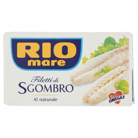 Conserve de ton, pește - Rio Mare Filetti di Sgombro al Naturale 125g