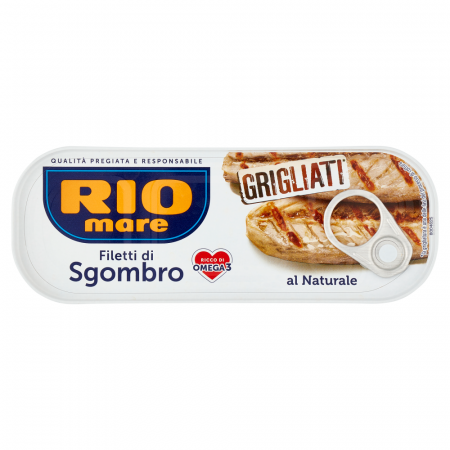 Conserve de ton, pește - Rio Mare Filetti di Sgombro Grigliati al Naturale 120g