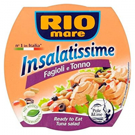 Conserve de ton, pește - Rio Mare Insalatissime Fagioli e Tonno 160g