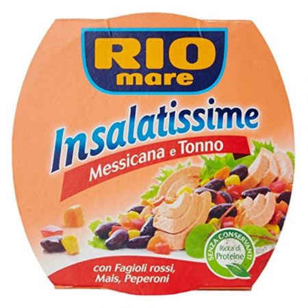 Conserve de ton, pește - Rio Mare Insalatissime Messicana e Tonno 160g