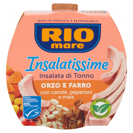Conserve de ton, pește - Rio Mare Insalatissime Orzo e Farro 160g