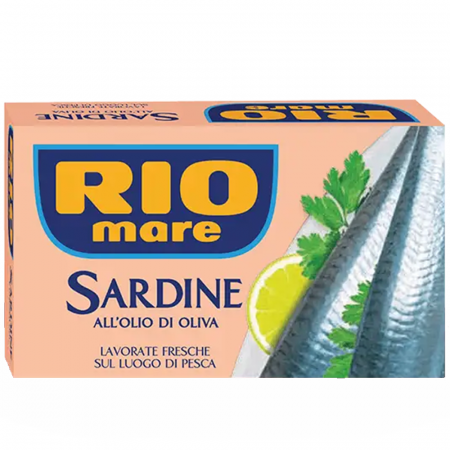 Conserve de ton, pește - Rio Mare Sardine Classiche 120g