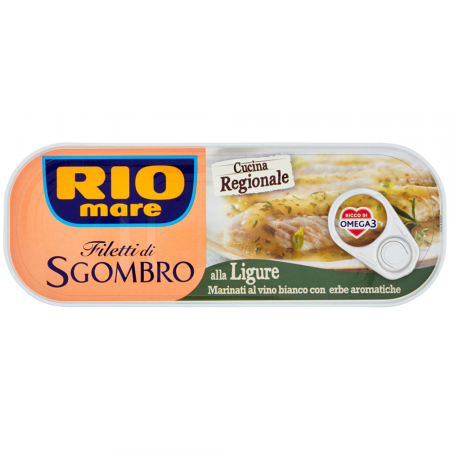 Conserve de ton, pește - Rio Mare Sgombro alla Ligure 120g