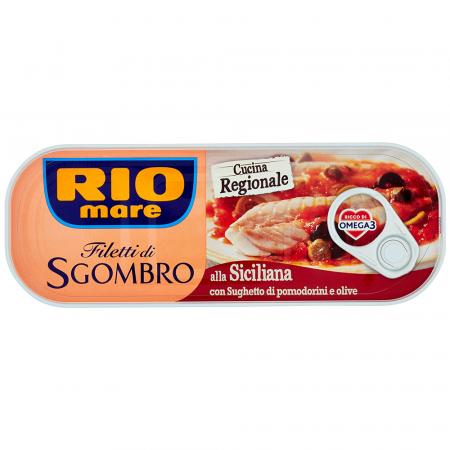 Conserve de ton, pește - Rio Mare Sgombro alla Siciliana 120g