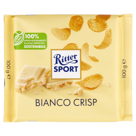 Produse Alimentare - Ritter Sport Bianco Crisp 100g