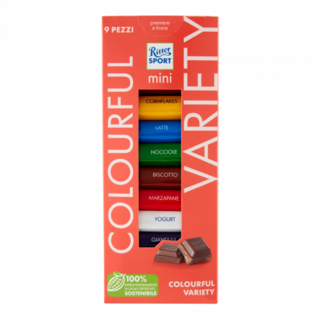 Ciocolată - Ritter Sport Mini Variety 150g