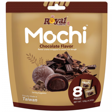 Produse Alimentare - Royal Family Mochi Chocolate TWN 120g