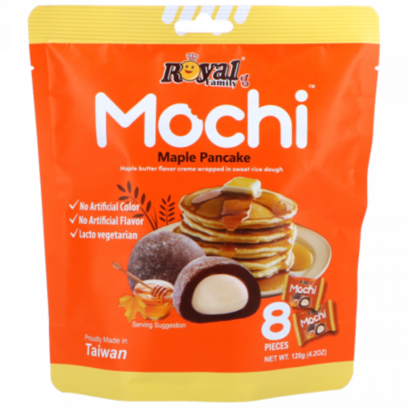 Produse Alimentare - Royal Family Mochi Maple Pancake TWN 120g