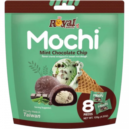Produse Alimentare - Royal Family Mochi Mint Chocolate Chip TWN 120g