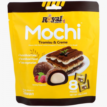 Mochi - Royal Family Mochi Tiramisu&Creme TWN 120g