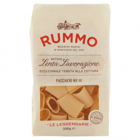 Paste Italiene - Rummo 111 Paccheri Lisci 500g