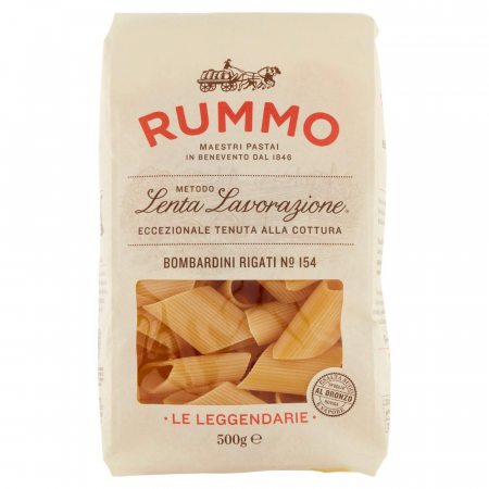 Paste Italiene - Rummo 154 Bombardini Rigati 500g