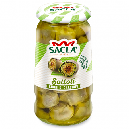 Conserve de legume - Sacla Carciofini Interi Cuore 280g