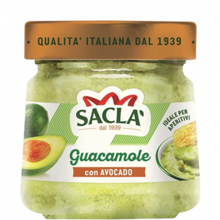 Sosuri - Sacla Salsa Guacamole con Avocado 190g