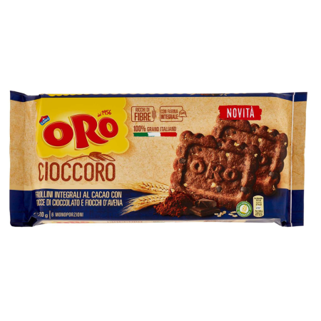Produse Alimentare - Saiwa Oro Cioccoro 300g biscuiti integrali cu cacao