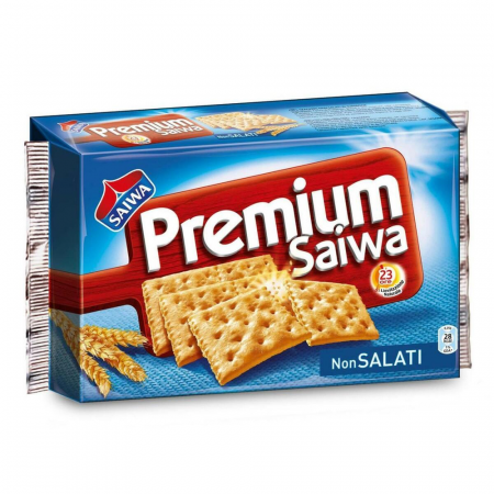 Biscuiți & Fursecuri - Saiwa Premium Cracker Nonsalati 315g