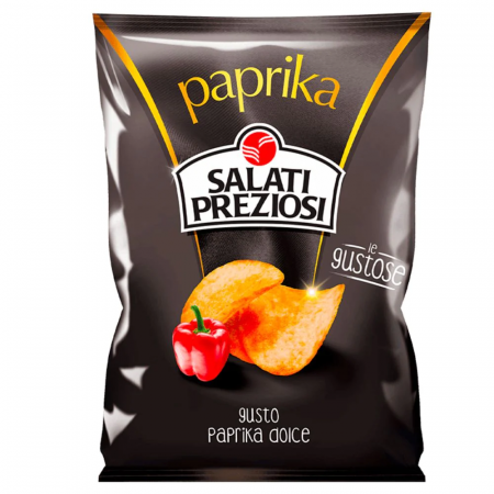 Snackuri & Chipsuri - Salati Preziosi Chips Paprika 110g
