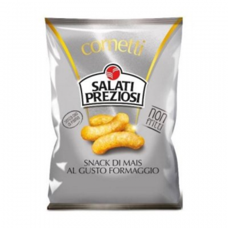 Snackuri & Chipsuri - Salati Preziosi Cornetti di Mais al Formaggio 45g